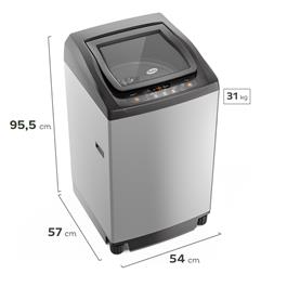 Lavarropas Automático Gafa Fuzzy Fit 7Kg 760Rpm                            